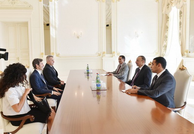 Президент Азербайджана Ильхам Алиев принял глав Сан-Марино - ФОТО