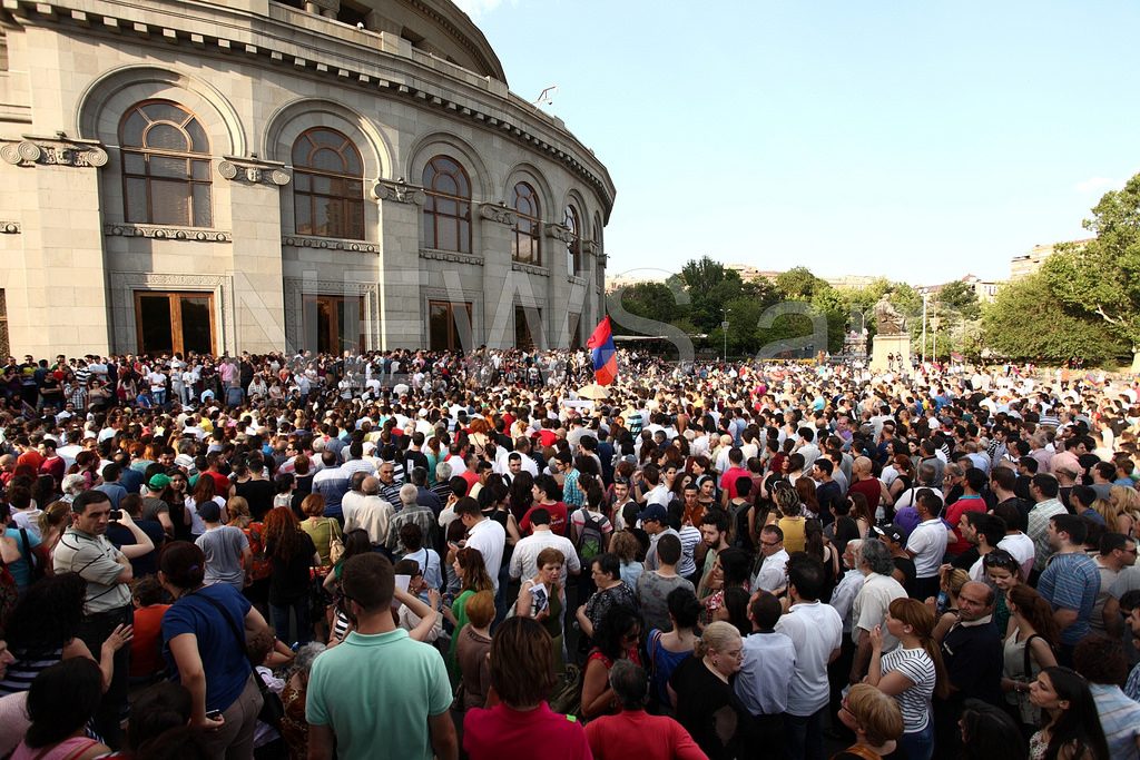 Все больше городов и общин Армении присоединяются к акции протеста против повышения цен на электроэнергию