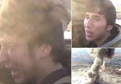 Мировые СМИ опубликовали кадры плачущего террориста-смертника перед взрывом – ФОТО - ВИДЕО