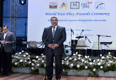 В Баку состоялась церемония вручения всемирных наград «Fair Play» - ФОТО