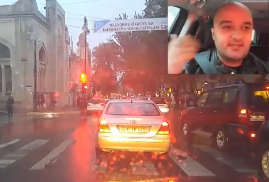 Телерадиоведущий показал несовершенство работы светофоров в Баку – ВИДЕО