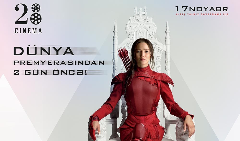 28 Cinema устраивает закрытый показ фильма «Голодные игры: Сойка Пересмешница Часть 2» за два дня до всемирной премьеры