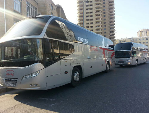 Купить будет на автобус. Автобус Neoplan Баку. Автобус из Баку в Турцию. Автобус Баку аэропорт. Баку бус.