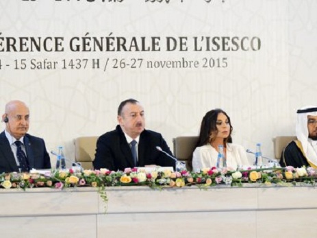 Prezident İlham Əliyev ISESCO Baş Konfransının XII sessiyasının açılışında çıxış edib