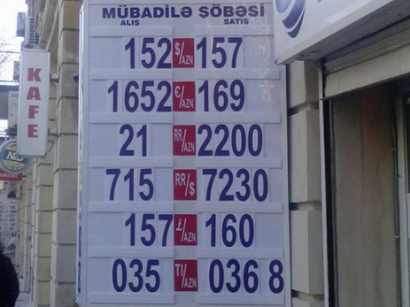 Azərbaycan bankları 21 dekabr üçün manatın məzənnəsini açıqladı