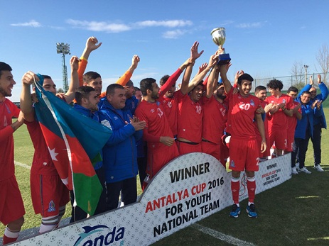 Azərbaycan millisi “Antalya Cup” turnirinin qalibi olub