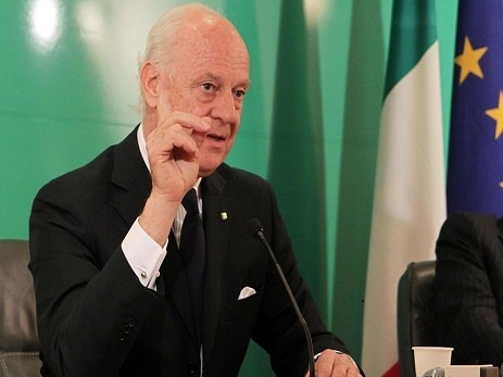 Staffan de Mistura: "Danışıqların yeni mərhələsi fevralın 25-də keçiriləcək"