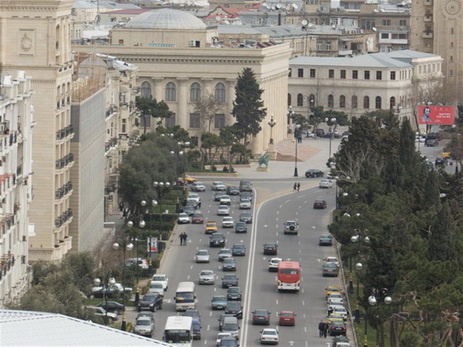 Перекрывается движение автомобилей в центре Баку – КАРТА