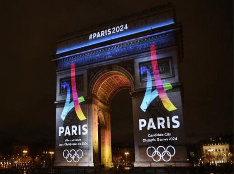 Parisin 2024-cü il Yay Olimpiya Oyunlarına namizədlik loqosu təqdim edilib - FOTO