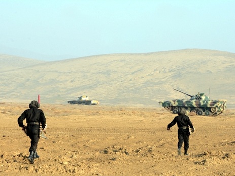 Hərbi qulluqçuların döyüş bacarıqları təkmilləşdirilir – FOTO