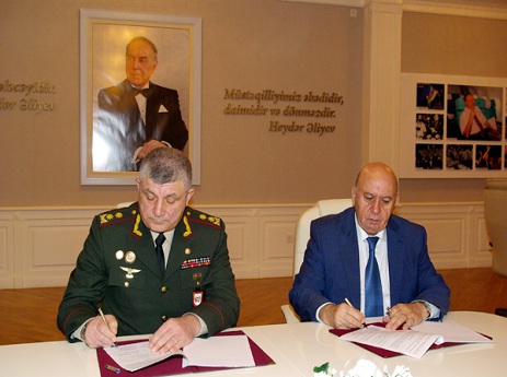 Silahlı Qüvvələrin Hərbi Akademiyası ilə Azərbaycan Texniki Universiteti arasında memorandum imzalanıb-FOTO