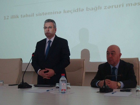 Qubada 12 illik təhsilə keçidlə bağlı dəyirmi masa keçirilib - FOTO