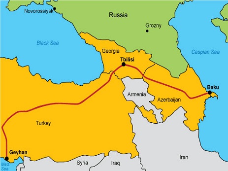 Mart ayında BTC kəməri ilə 2,6 milyon tondan artıq Azərbaycan nefti nəql olunub