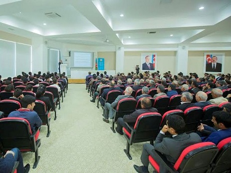 Sabirabadda “Azərbaycanın İnnovativ İnkişafı” mövzusunda seminar keçirilib – FOTO