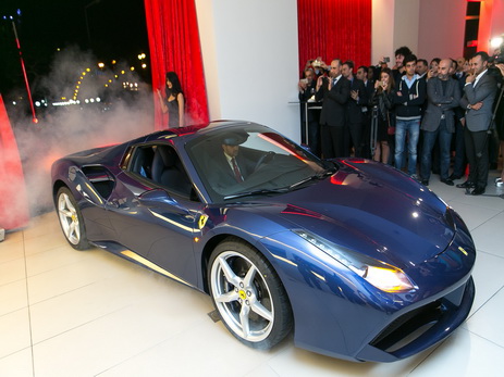 Ferrari Bakı Mərkəzi “488 Spider” modelinin təqdimatını keçirib - FOTO