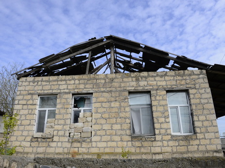 В результате обстрелов ВС Армении нанесен ущерб 20 жилым домам – Минобороны АР
