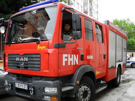 Bakı məktəblərinin birində baş verən yanğın söndürülüb – FOTO - YENİLƏNİB