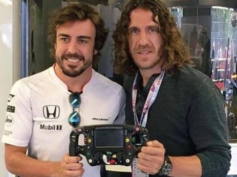 Karles Puyol Formula-1 Qran-prisində Fernando Alonsonu dəstəkləmək üçün Bakıya gələcək