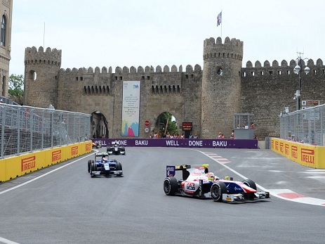 Formula-1 Avropa Qran-prisi çərçivəsində GP2 yarışları başlayıb – FOTO