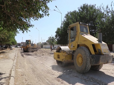Zığ-Suraxanı yolunun 5 kilometrlik hissəsi təmir olunur - FOTO - VİDEO