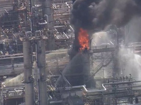 Пожар произошел на нефтехимическом комплексе на юго-западе Ирана