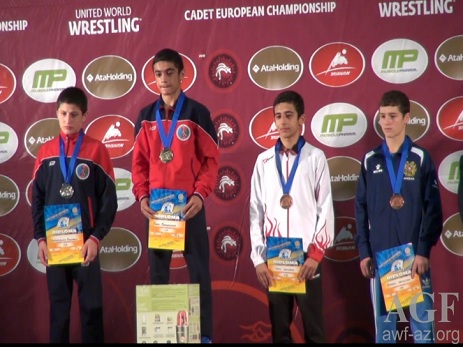 Avropa çempionatının ilk günü: 1 qızıl, 1 gümüş və 2 bürünc medal