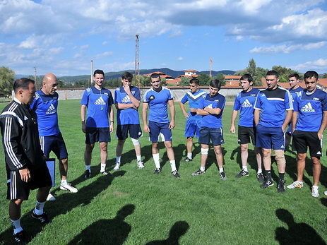 Азербайджанские футбольные судьи на сборах в Болгарии – ФОТО