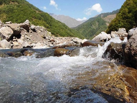 Yağan yağışlar nəticəsində çaylarda suyun səviyyəsi artıb