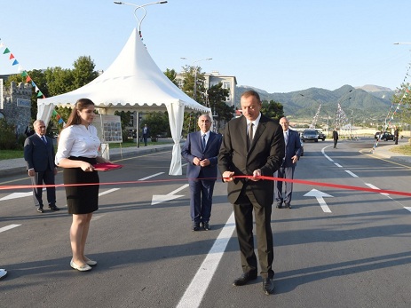 Qaraməryəm-İsmayıllı avtomobil yolu yenidənqurmadan sonra istismara verilib – FOTO