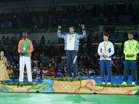 Радик Исаев - Олимпийский чемпион! Азербайджан берет первое золото в Рио! - ФОТО - ОБНОВЛЕНО