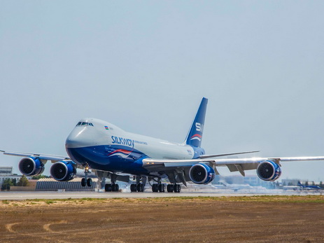 Флот Silk Way Airlines пополнился еще одним грузовым лайнером Boeing 747-8F - ФОТО