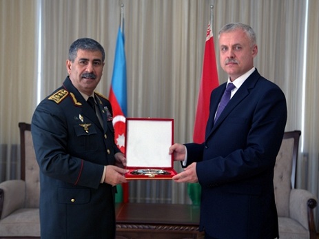 Azərbaycanla Belarus arasında hərbi əməkdaşlığın inkişafı müzakirə olunub – FOTO