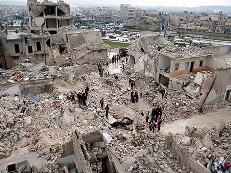 Hələb yenə bombalandı: 86 ölü, 200 yaralı