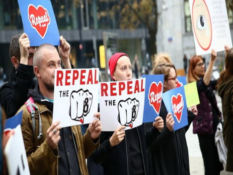 В Варшаве протестуют против запрета на аборты