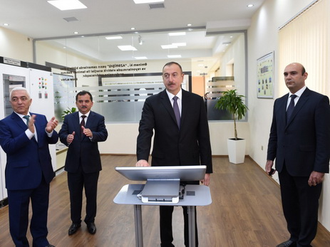 Президент Азербайджана открыл в Газахском районе подстанцию «Даш Салахлы» - ФОТО