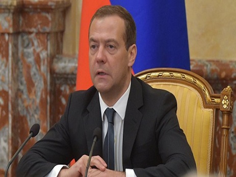 Medvedev Ermənistanın baş naziri ilə danışıqlar aparıb