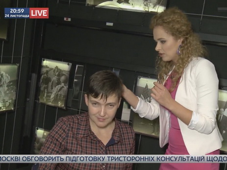 Савченко сдала тест на наркотики в прямом эфире - ВИДЕО