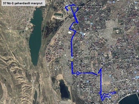 Bakıda daha bir marşrutun hərəkət istiqamətində dəyişiklik edilib