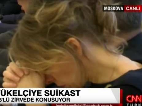 Mariya Zaxarova Çavuşoğlunun çıxışı zamanı ağlayıb – FOTO – VİDEO