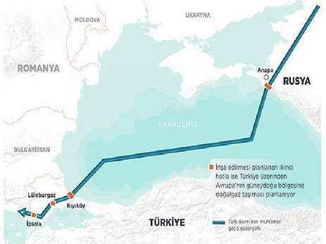 “Türk axını” qaz boru kəmərinin icrasına 7 milyard avro investisiya qoyulacaq