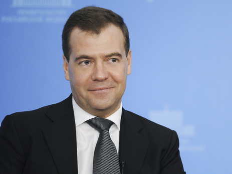 Дмитрий Медведев поздравил Президента Ильхама Алиева с днем рождения