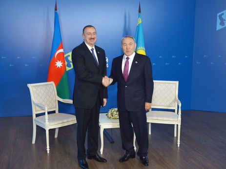 Нурсултан Назарбаев поздравил Президента Ильхама Алиева