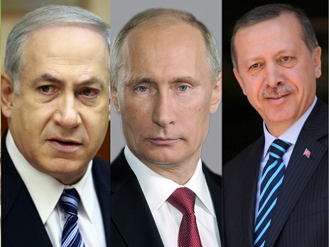 Putin Netanyahu və Ərdoğanla danışıqlara başlayır