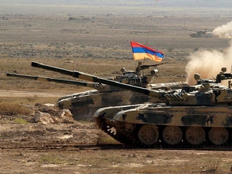 Ermənistan silahlı qüvvələri Ağdamda hərbi təlimi davam etdirir