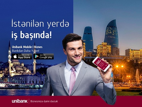 Unibank biznes sahibləri üçün mobil əlavəni təqdim edib