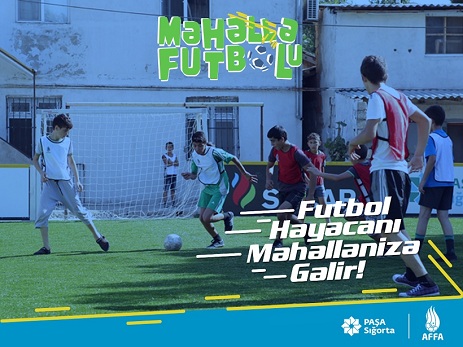 AFFA PAŞA Sığortanın dəstəyi ilə “Məhəllə Futbolu” layihəsini davam etdirir – FOTO