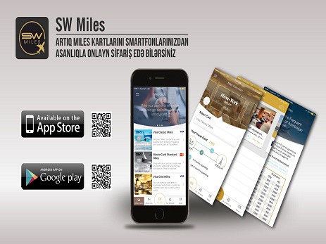 Bank Silk Way yeni “SW Miles” mobil aplikasiyasını müştərilərin istifadəsinə verib