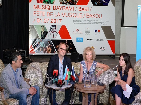 Bakıda musiqi bayramı başlayıb - FOTO