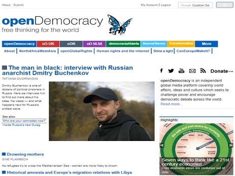 OpenDemocracy.net alternativ mövqeyi necə inkar edir?