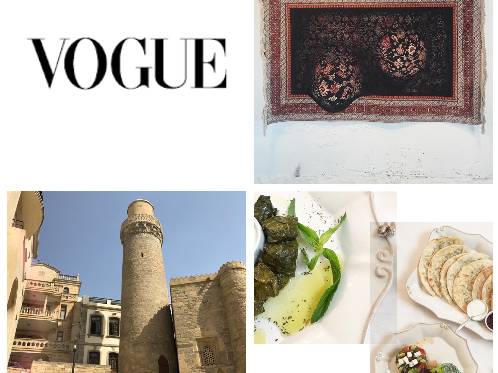Vogue: В Баку на уик-энд, или Что делать моднице в столице Азербайджана? – ФОТО